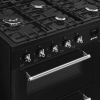 Smeg CX113GMBL 110cm Concert Dual Fuel Triple Cavity Range Cooker