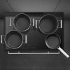 Smeg CX91IMBL Electric Induction Hob Range Cooker