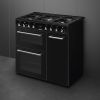 Smeg CX93GMBL Dual Fuel Range Cooker