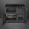 Smeg CX93GMBL Dual Fuel Range Cooker