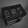 Smeg CX93GMBL Dual Fuel Range Cooker