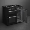 Smeg CX93GMBL Dual Fuel Range Cooker