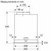 Neff D75NAC1S0B Canopy Hood