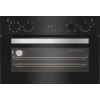 Hotpoint DIH82GB Built In Catalytic Double Oven in Black and Stainless Steel
