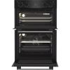 Hotpoint DIH82GB Built In Catalytic Double Oven in Black and Stainless Steel