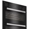 Hotpoint DIH82GB Built In Catalytic Double Oven in Black and Stainless Steel