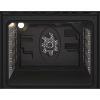 Hotpoint DIH82GB Built In Catalytic Double Oven in Black and Stainless Steel