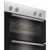 Indesit DII10NS Built In Electric Double Oven in Silver A Rated