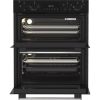 Hotpoint DUH10DB Built Under Double Oven in Black and Stainless Steel A Rated