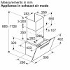 Bosch DWK67FN60B Chimney Hood