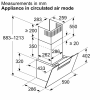 Bosch DWK67FN60B Chimney Hood