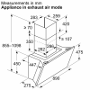 Bosch DWK91LT60B Chimney Hood
