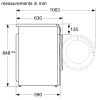 Siemens WN34A1U8GB Washer Dryer