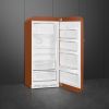 Smeg FAB28RDRU6 60cm Retro Free Standing Fridge With Ice Box in Rust Effect, Right hand hinge