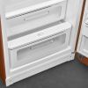 Smeg FAB28RDRU6 60cm Retro Free Standing Fridge With Ice Box in Rust Effect, Right hand hinge