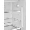 Smeg FAB28RDSB6 60cm Retro Free Standing Fridge with Ice Box in Storm Blue, Right hand hinge