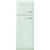 Smeg FAB30LPG6UK Static Fridge Freezer, 80/20, Pastel Green, C Rated