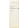 Smeg FAB30RCR6UK Static Fridge Freezer, 80/20, Cream, C Rated