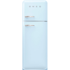Smeg FAB30RPB6UK Static Fridge Freezer, 80/20, Pastel Blue, C Rated