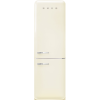 Smeg FAB32RCR6UK No Frost Fridge Freezer, 50s Style, Cream, C Rated