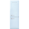 Smeg FAB32RPB6UK No Frost Fridge Freezer, 50s Style, Pastel Blue, C Rated