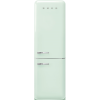 Smeg FAB32RPG6UK No Frost Fridge Freezer, 50s Style, Pastel Green, C Rated