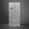 Smeg FQ55FXDE Frost Free American Fridge Freezer - Pet Inox Look - E Rated