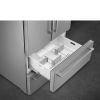 Smeg FQ55FXDE Frost Free American Fridge Freezer - Pet Inox Look - E Rated