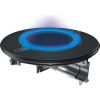 Hotpoint FTGHG751DHBK 75cm Black Gas On Glass Hob - Front Controls