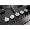 Hotpoint FTGHG751DHBK 75cm Black Gas On Glass Hob - Front Controls