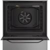 Indesit H6V5KMXUK Freestanding 60cm Single Cavity Ceramic Hob Cooker in Stainless Steel A Rated