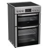 Hotpoint HDE6VDCAX 60cm Freestanding Electric Double Oven Cooker with Air Fry - Stainless Steel