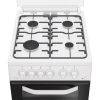Hotpoint HDG5GCW 50cm Freestanding Gas Double Oven Cooker - White