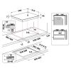 Hotpoint HGS61SBK 60cm 4 Burner Gas On Glass Hob, Black
