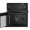 Hotpoint HDD6GDC2WX Dual Fuel Cooker with Double Oven, Inox, A Rated