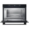 Hotpoint HPD254CRBUK Built In 38cm High Microwave and Grill in Black