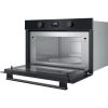 Hotpoint HPD254CRBUK Built In 38cm High Microwave and Grill in Black