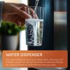 Hotpoint HPG26573WXP4UK Dual No Frost Side by Side American Fridge Freezer with Water and Ice Dispenser - Inox - 91CM - 578L