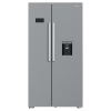 Hotpoint HPG26583WXP4UK Dual No Frost Side by Side American Fridge Freezer with FreshShield - Silver - 91CM - 588L