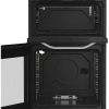 Hotpoint HTG5GCW 50cm Freestanding Gas Twin Cavity Cooker - White