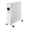 igenix IG2625 Oil Filled Radiator, 2.5kW/2500W, Overheat Protection, White