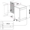Hotpoint H2FHL626UK Freestanding Full Size Dishwasher