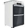 Hotpoint HDM67G0CCW Freestanding Gas Cooker