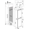 Hotpoint HBC185050F2 Integrated Fridge Freezer