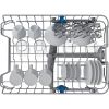 Indesit IN2ID10CS80UK Push and Go Integrated Slimline Dishwasher 10 Place Settings - White