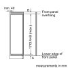 Neff KI2822FE0G Integrated Fridge With Ice Box
