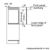 Bosch KIR21NSE0 Integrated Larder Fridge