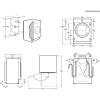 AEG L7WE74634BI Washer Dryer