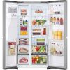 LG GSLC41PYPE 641L NatureFRESH American Style Side-By-Side Fridge Freezer, Prime Silver