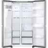 LG GSLC41PYPE 641L NatureFRESH American Style Side-By-Side Fridge Freezer, Prime Silver